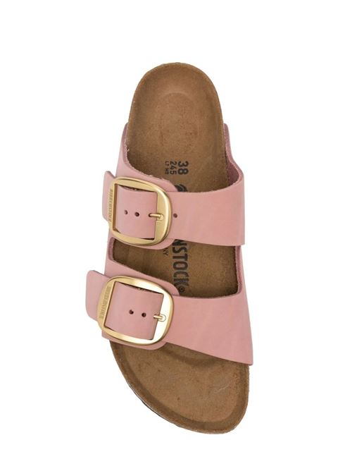 Sandali Arizona con fibbie grandi in pelle BIRKENSTOCK | 1024074OLD ROSE